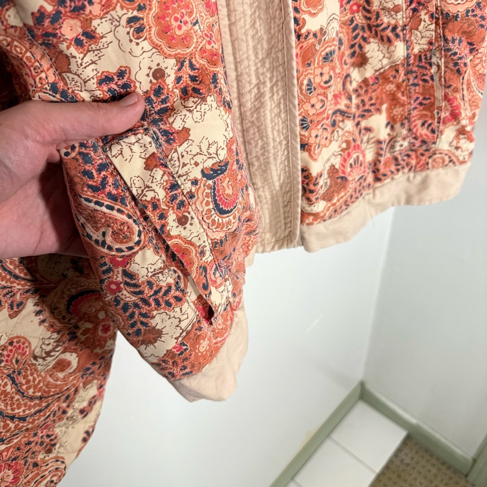 Free People Great Escape Dolman Quilted Jacket Sand - Picture 7 of 9